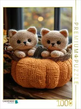 Calvendo K&uuml;rbis mit Katzenbabys