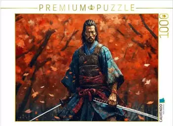 Calvendo Bereit zum Kampf - Samurai im Herbstwald