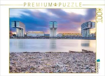 Calvendo Der Rheinauhafen kurz nach Sonnenuntergang