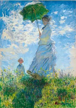 Bluebird Puzzle Claude Monet Woman with a Parasol - Madame Monet and Her Son (60236)