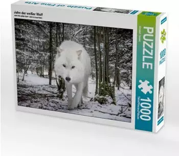 Calvendo John der wei&szlig;er Wolf