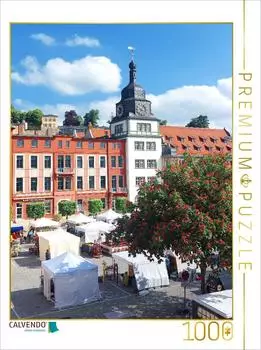 Calvendo Rudolstadt, Blick auf den Marktplatz