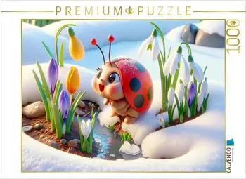 Calvendo Entdeckung der Fr&uuml;hlingsblumen im schmelzenden Schnee