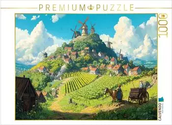 Calvendo Das Tal der Winde - Anime Landschaft