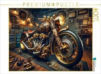 Calvendo Steampunk Voyager: Ein Custom-Bike im Steampunk-Design - Ein Motiv aus dem Kalender Custom Dreams - Showbike Wonders