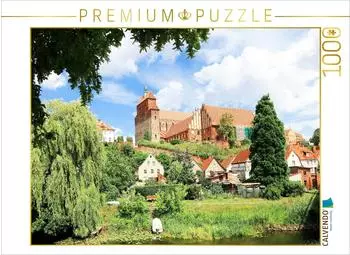 Calvendo Havelberg, Blick &uuml;ber die Havel zum Dom St. Marien