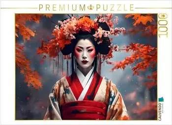Calvendo Geisha im Herbst