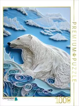 Calvendo Gl&uuml;cklicher Eisb&auml;r