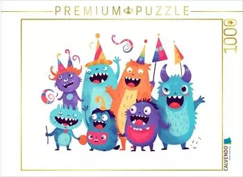 Calvendo Lustige Monster feiern eine Party. Geburtstagsparty