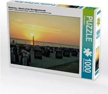 Calvendo Norderney - Abend auf der Strandpromenade