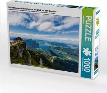 Calvendo Schutzhaus zur Himmelspforte mit Blick auf den Mondsee