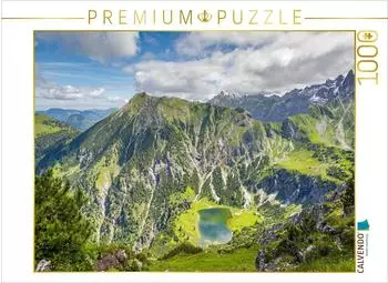 Calvendo Unterer Gaisalpsee, dahinter der Entschenkopf