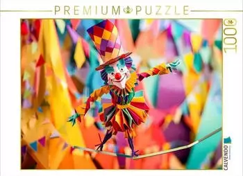 Calvendo Seilt&auml;nzer aus Papier im Zirkus