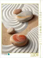 Puzzle &middot; Ruhe im Sand - Zen | 1000 Teile &middot; Lege-Gr&ouml;&szlig;e 64 &times; 48 cm &middot;...