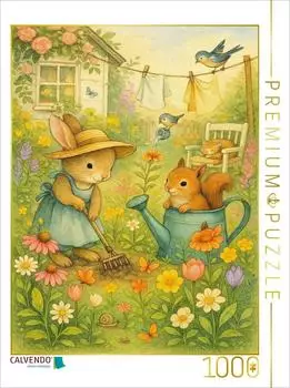 Calvendo Bl&uuml;tenfreude im Garten - Puzzlezauber f&uuml;r Herz und Seele