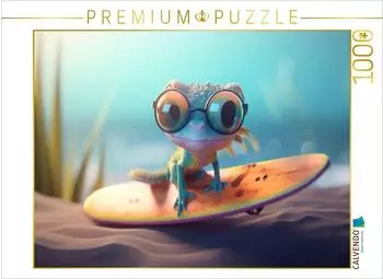 Calvendo Surfer-Cham&auml;leon