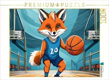 Calvendo Ein Schlaufuchs spielt Basketbal