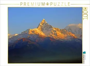 Calvendo Der beeindruckende Machhapuchhre (6993m) am fr&uuml;hen Morgen vom Aussichtspunkt Sarangkot