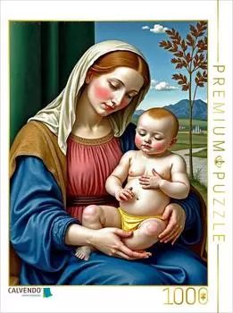 Calvendo Inspiriert von Giovanni Bellini/Madonna mit Kind (1510)