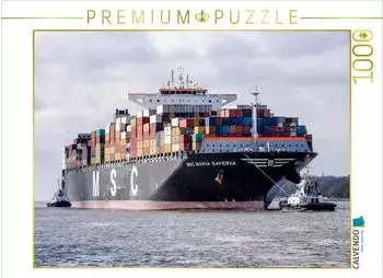 Calvendo Das Containerschiff MSC Maria Saveria