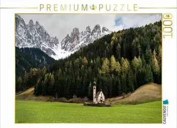 Calvendo San Giovanni in Ranui Kirche, Dolomiten