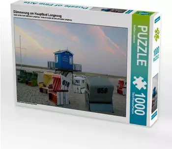 Calvendo D&auml;mmerung am Hauptbad Langeoog