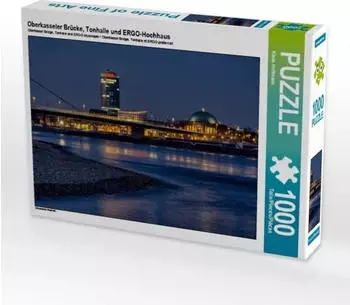 Calvendo Oberkasseler Br&uuml;cke, Tonhalle und Ergo-Hochhaus