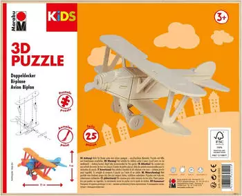Marabu Kids - 3D Puzzle Doppeldecker (0317000000001)