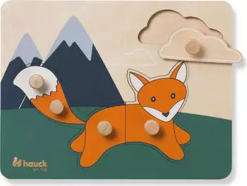 Hauck Puzzle N Sort Steckpuzzle Fox (813069)