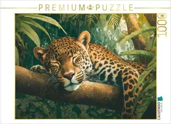 Calvendo Der Jaguar verdaut sein Mittagessen