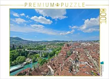 Calvendo Blick vom Dom auf die Kornhausbr&uuml;cke in Bern