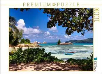 Calvendo Blick von La Digue nach Praslin