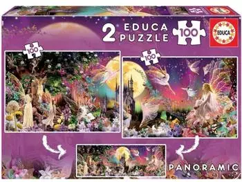 Educa Fairy Triptych 2x 100 (19291)