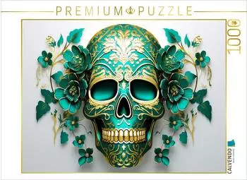 Calvendo Green Skull