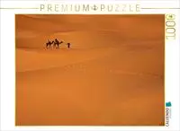 Puzzle &middot; neunziggrad I photoart: marokko | W&uuml;stenkarawane &middot; 1000 Teile &middot;