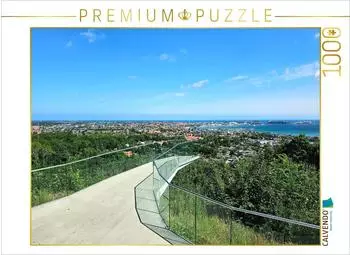 Calvendo Blick auf Frederikshavn von der Aussichtsplattform Pikkerbakken