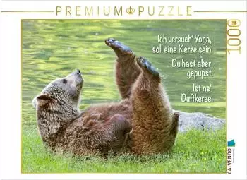 Calvendo Ich versuch Yoga, soll eine Kerze sein