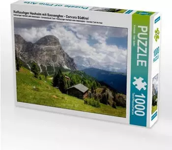 Calvendo Kolfuschger Hochalm mit Sassongher - Corvara S&uuml;dtirol