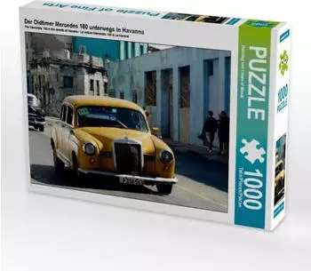 Calvendo Der Oldtimer Mercedes 180 unterwegs in Havanna