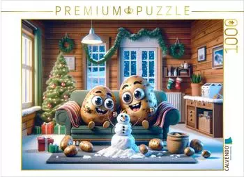 Calvendo Winterwunderland daheim: Kartoffelige Schneefreuden