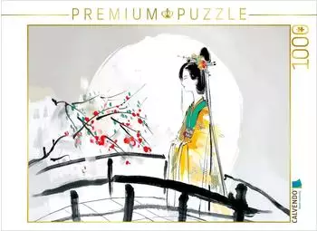 Calvendo Geisha auf der Br&uuml;cke