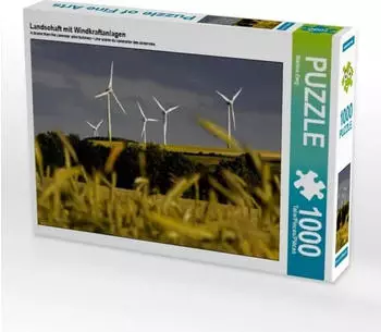 Calvendo Landschaft mit Windkraftanlagen