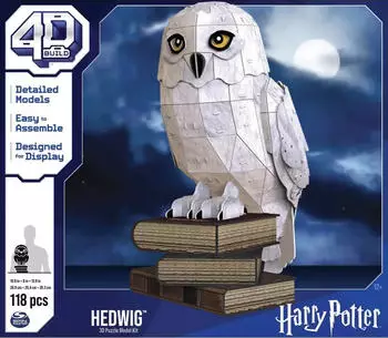 Spin Master 4D Build Harry Potter Hedwig (6069818)