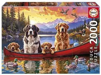 Educa Borr&aacute;s Sunday With The Children Puzzle 2000 Teile (142972783)