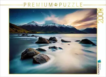 Calvendo Puzzle &bdquo;Ewigkeit im Fluss: Langzeitbelichtung trifft Weite" 2000 Teile, 90&times;67cm