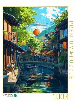 Calvendo Puzzle "Taling Chan Floating Market - Thailand" 1000 Teile, 64&times;48cm