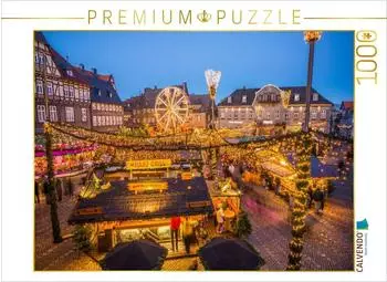 Calvendo Puzzle Weihnachtsmarkt Goslar, 1000 Teile, 64&times;48cm