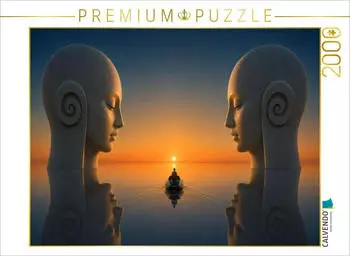 Calvendo Puzzle &bdquo;Zwischen zwei Welten" 2000 Teile, 90&times;67cm