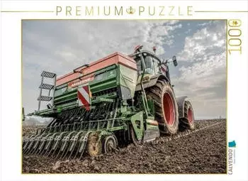 Calvendo Foto-Puzzle &bdquo;Landwirtschaft &ndash; Von der Saat bis zur Ernte" 1000 Teile, 64x48cm