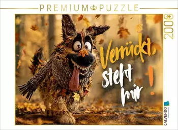 Calvendo Puzzle &bdquo;Verr&uuml;ckt, steht mir!" 2000 Teile, 90&times;67cm